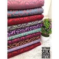 Ready stock 🔥 Kain pasang vietnam silk siang malam😍😍😍