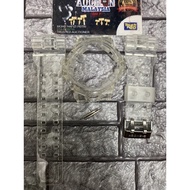 BNB CUSTOM GA700 JELLY CLEAR + BUCKLE JAPAN + 2 PCS SPRING BAR FOR ORIGINAL GSHOCK