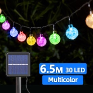 [delivery from bangkok] colorrgb table tennis light globe light solar string lights decorated with 8 lighting vintage garden lights