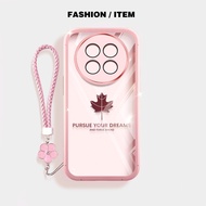Maple Leaf Pattern Phone Case for Oppo Realme 12 Pro Plus 5G Realme 12 Pro+ Realme 12+ 5G Realme 12X