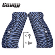 Guuun Toy Model Accessories CZ 75 Compact Grips G10 Material Sunburst Texture fit CZ P-01 Canik 55 P
