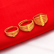 CINCIN / CINCIN EMAS / PEREMPUAN / ADJUSTABLE RING / CINCIN GOLD PLATED /GOLD RING