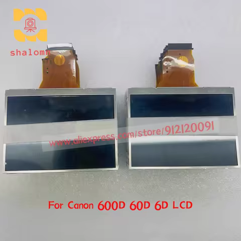 New For Canon 600D 60D 6D LCD Display Screen Digital Camera Screen Repair Replacement Part