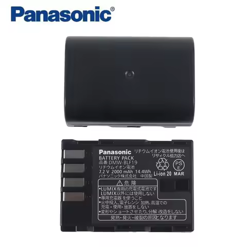 Original Battery Panasonic DMW-BLF19 DMW BLF19 BLF19E DMW-BLF19PP Battery for Panasonic Lumix GH3 GH