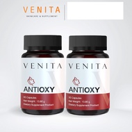 ส่งไว [ 2 กระปุก ] VENITA ANTIOXY ผลิตภัณฑ์เสริมอาหารเวนิต้า แอนไทอ็อคซี่  ขนาดบรรจุ 30 แคปซูล