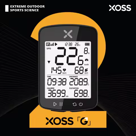 XOSS G2 Plus Bike Computer Wireless GPS Cycling Speedometer Waterproof ANT+ Cadence Speed Smart Bicy