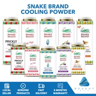 Snake Brand Prickly Heat Powder 50g 140g 280g - Thailand, Refreshing Cooling Powder