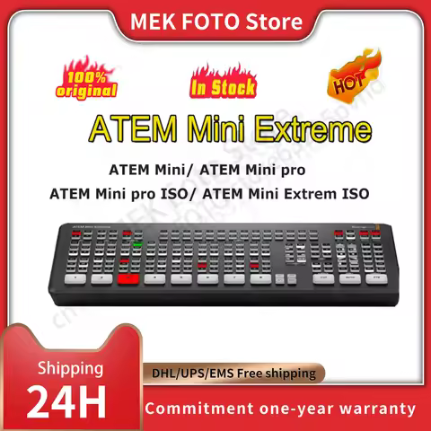 Original Blackmagic Design ATEM Mini Extreme ATEM Mini Pro ATEM Mini Live Stream Switcher Multi-view