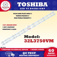 32L3750VM TOSHIBA 32 INCH LED TV BACKLIGHT ( LAMPU TV ) 32L3750