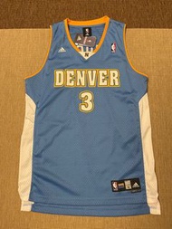 全新 絕版 超罕有 ALLEN IVERSON SIZE L Adidas NBA Denver Nuggets Basketball Jersey 丹佛金塊 nba 籃球 波衫 球衣 vintage