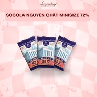 [GIFT NOT SOLD] 72% Pure Chocolate Bar Minisize 20g - Legendary delicious snack candy