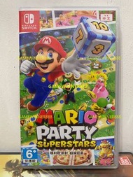 《新年禮物 聖誕禮物 首選 快閃價》 （中古二手）Switch NS遊戲 超級瑪莉奧派對 孖寶派對 孖寶兄弟派對 瑪利歐派對 超級馬里奧派對 超級馬力歐派對 超級巨星  MARIO PARTY SUP