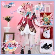 HYACINE Cosplay Costume&Wig HONKAI STAR RAIL Anime Outfits Carnival Anime Party HYACINTHIA Roleplay 