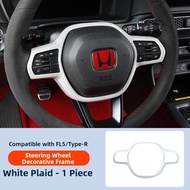 Central Console Armrest and Gear Panel Decorative Accessories for Civic FL5 11th Gen