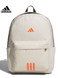 Adidas Casual Portable Sports Backpack for Men and Women New Fall 2024 Collection JN9631 Double Shou