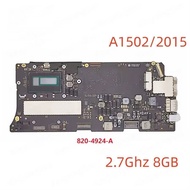 TA Original motherboard A1502 for MacBook Pro Retina, 13 inches, 2.7Ghz 8GB, 820-4924-A, 2015year lo