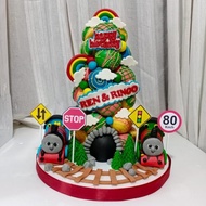 Donat Tower / Birthday Cake Thomas / Kue Ultah Murah Birthday
