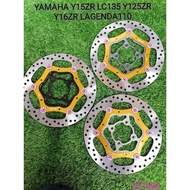 YAMAHA Y15ZR Y16ZR LC135 Y125ZR SRL110 Y110 - FRONT DISC PLATE CNC DISC 267MM PIRING DISC CNC NEW AR