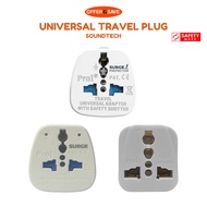 SOUNDTEOH Travel Adaptor Conversion Plug Multipurpose Universal Travel Adaptor