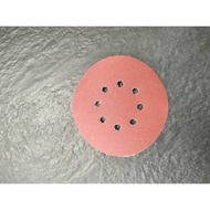 Velcro hole sandpaper 6" grit 120 p120 / 6 inch round abrasive paper with holes 8
