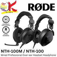 RODE NTH-100 / NTH-100M ( WITH MICROPHONE) PROFESSIONAL OVER-EAR HEADPHONE HEADSET WITH FITLOK HEADB