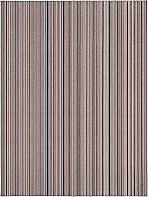 Garland Rug Carnival Stripe 9 Ft. x 12 Ft. Random Multi Color Area Rug