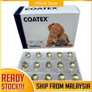 Vetplus Coatex EFA (15 capsules) 100% ORIGINAL supplement hair and skin dogs and cats dry skin aller