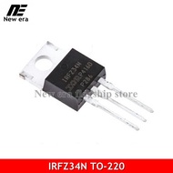 10Pcs Original IRFZ34NPBF TO-220 IRFZ34N TO220 Field effect tube commonly used in electric welding m