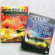 The Usborne Introduction to the First World War and Second World War (Set of 2 Hard Cover Books)