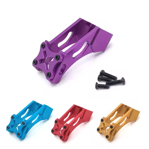 RC Car Wltoys 144001 144010 124007 124017 124019 184016 Metal Tail Wing Mount Fixing Bracket Upgrade