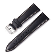 Z109 Vintage Oil Wax Leather Watch Strap 18mm 19mm 20mm 21mm 22mm Universal Watch Bnad Head Layer Co