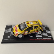 DEA 1/43 PEUGEOT 207 S2000 2011 PEUGEOT Racing Model Alloy Real Shooting Non-Refundable Non-Exchange