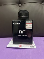 安心行貨 完美無瑕 香港行貨 Canon RF 50 50mm F1.8  STM R5 R6 EOS R RP  