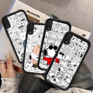 Snoopy Cartoon hp Clear Plating Casing for Samsung A06 FE A05 A16 F04 A03 A15 A25 M15 A34 A24 A14 S2