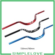 [Simple] Aluminum Alloy Road Bike Handlebar Down Hill Extra Long 31.8mm Riser Handlebar