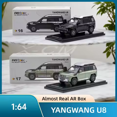 Diecast Car Model Almost Real AR Box U8 1:64