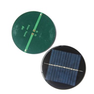 Polycrystalline Silicon6VRound solar panels Solar Epoxy Panel Diameter of Solar Circular Light Panel90MM