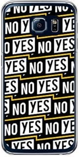 YESNO YESNO Label Yellow (Clear) / for Galaxy S6 SC-05G/docomo DSC05G-PCCL-201-N138