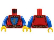 【樂高大補帖】LEGO 樂高 紅色 獅國 城堡 騎士 士兵 身體【973pb4841c01/10305】MTL-3