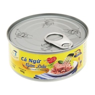 Box (PURE) 140g -- Tuna in Oil Tuna VIET NAM Tuna Chunks in Soya Oil