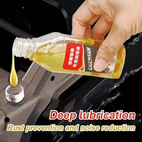 Chain Saw Oil Chain Saw Oil For Electric Chain Saw 100ml Synthetic Solvent Rustproof Deep Penetratin