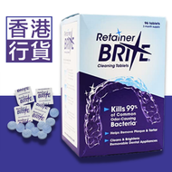 香港行貨 Retainer Brite 牙箍清潔片96粒 (3個月用量) , EXP. 05/2027