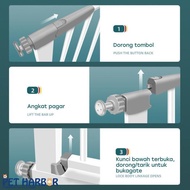 Pet Gate Dog Door Fence/ Dog Barrier Door Fence/ Original and Trusted Dog Gate/