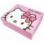 全新Hello Kitty正版授權 內鏡四格珠寶盒/木製盒/小物/飾品/首飾/收納
