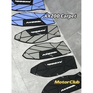 FOOT CARPET QJMOTOR AX200S AX 200S AX 200 SANTI SLIP FASHION FOOT CARPET KARPET ACCESSORIES ACCESSOR