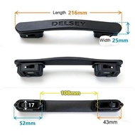 Delsey suitcase knob travel luggage handle grip trolley case pull baggage box handle swivel castor r