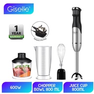 💥STOK TERHAD💥 Giselle Hand Blender / Pengisar Tangan Food Processor Blender