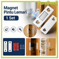 Cupboard Door Magnet 1 Set/ Cupboard Door Cover Magnet/ Magnetic Door Closer Stopper Cupboard Magnet