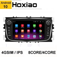2 Din Car Android 10 CarPlay Radio Multimedia Player For Ford Focus S-