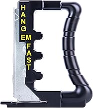 Hang Em Fast Tool - Metal Joist Hanger Installation Jig - Lightweight Durable Ergonomic - Fast & Eas